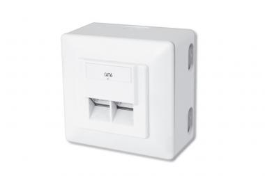 CAT 6, Klasse E, Datendose, Aufputz 