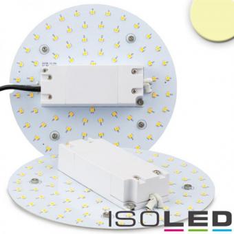 Platine LED 160mm, 12W, avec aimant, blanc chaud 