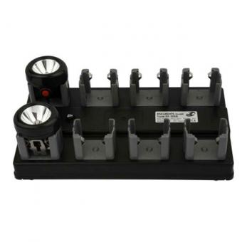 Ladebox für 8 Helmlampen - M-Ladesystem 