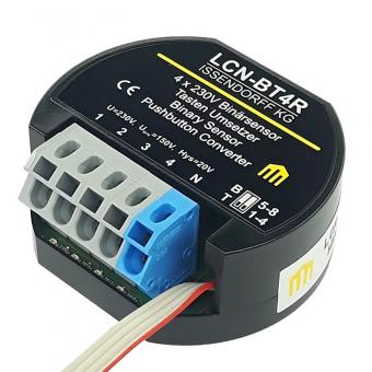 4-fach Tasten-/Binärsensor 230V, UP-Dose, I-Anschluss 