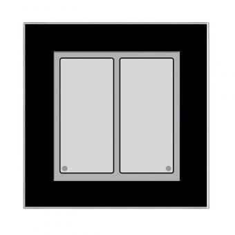 GT schwarz, mit 2 Tasten, Corona-Licht, I-Anschluss 