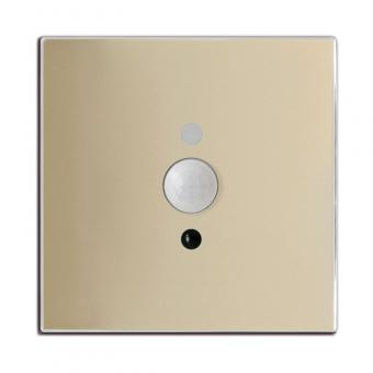 Glas-Univ.Sensor: Temp./Helligk./Feuchte/Bewegung/IR-Empf., 68er Dose, champ. 