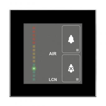 Intelligenter CO²-Sensor mit bis zu vier kapazitiven Sensorflächen, schwarz 