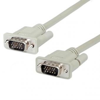 Monitor-Anschlusskabel HD15, Stecker/Stecker 
