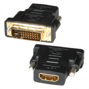 Adaptateur HDMI-DVI, HDMI F - DVI-D M 