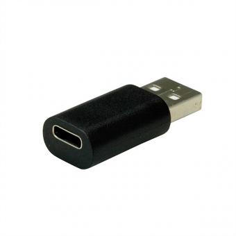 USB 2.0 Adapter, USB Typ A - C, ST/BU 