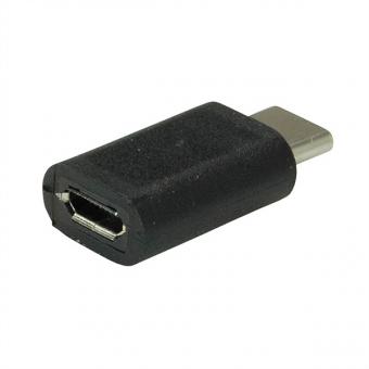 Adaptateur USB 2.0, Type C - MicroB , M/F 