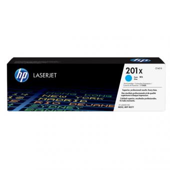 HP Color LaserJet Pro Toner Nr. 201X, cyan 