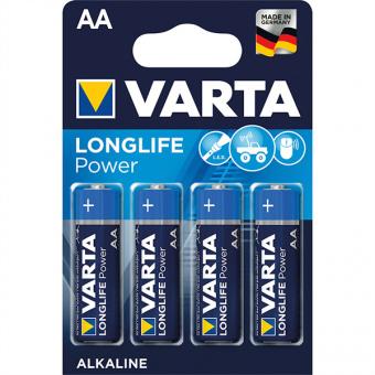 Batterie Mignon AM-3, AA, LR06, 1,5V, 4er Pack 