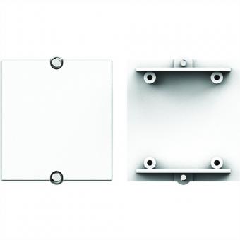 Rahmen Blind mit Anschraubdome weiss 