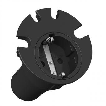 LOOP IN Kabeldurchführung, schwarz 