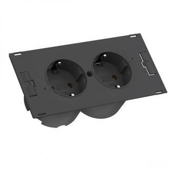 DUE 2x Schutzkontakt 