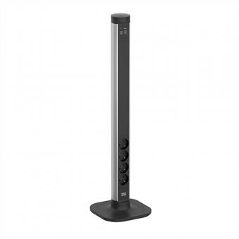 CYCLE Pole L 4xUTE 1xUSB A/C 22W 2,5m CEE7/7 