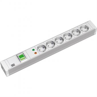 19 PDU PVC 6xCEE7/3 interrupteur 