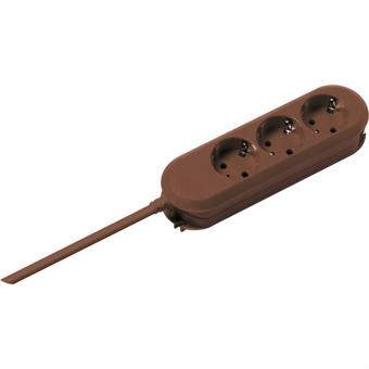 SMART 3xCEE7/3 marron, 3x contact de protection 