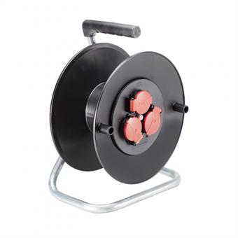 Plastique Enrouleur de câble triple, sans câble, IP44 