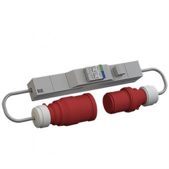 SPD Modul 3 phasig, 3x32A ÜSS1m H05VV-F 5G4,0mm CEE 32A 