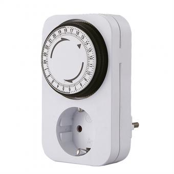 Mechanischer Timer 24h, Mechanischer Timer 24h 1GD/1A-1 weiß 