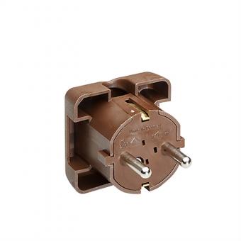 Fiche à contact de protection 