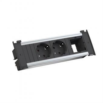 KAPSA Small 2x Schutzkontakt 1x ABD, GST18-Stecker 