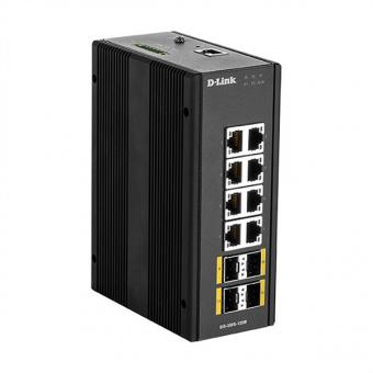 DIS-300G-12SW 12-Port SwitchLayer2 Managed Gigabit Industrial 