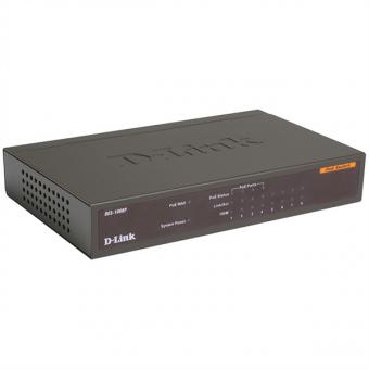 DES-1008PA POE Switch 8-Port Layer2 Fast Ethernet 