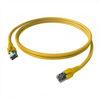 EasyLan FlexBoot Cordon Cat.6A, S/FTP, jaune, 10m 