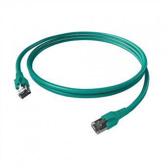 EasyLan FlexBoot Cordon Cat.6A, S/FTP, turquoise, 2m 