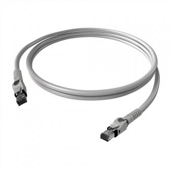EasyLan VarioBoot Patchkabel Kat.6A, S/FTP, grau, 2m 