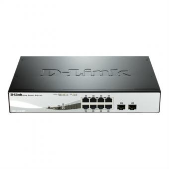 DGS-1210-08P 8-Port Web Smart Gigabit PoE Switch 
