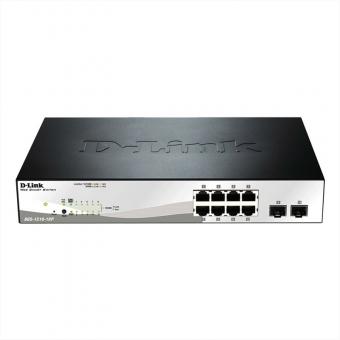 DGS-1210-10P 10-Port Web Smart Gigabit PoE Switch 