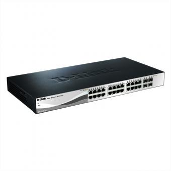 DGS-1210-28 28-Port Web Smart Gigabit Switch 