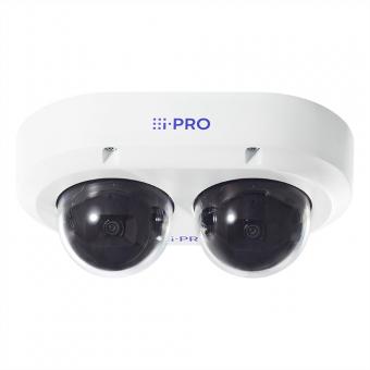 i-PRO WV-U85402-V2L 2x 4MP IR Outdoor Multi-directional Netzwerkkamera 