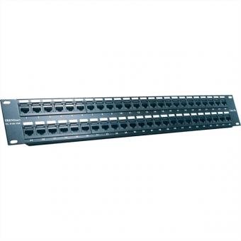 TC-P48C5E, 48-Port Patchpanel, 19-Zoll, Kat. 5e, ungeschirmt 