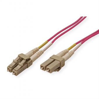 Quality LWL-Kabel dupl. 50/125µm OM4 LC/LC, 20m 