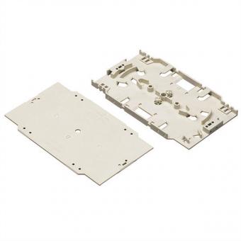 Spleißkassette für Aufnahme von 2x 12er Spleißhaltern 