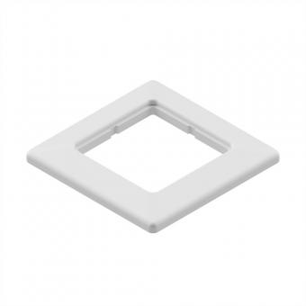 EasyLan Abdeckrahmen einfach, Weiß RAL9010 