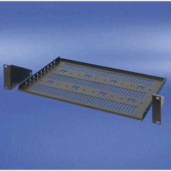 19-Zoll-Geräteträger, Stellfläche 430 x 300mm, RAL 7021 