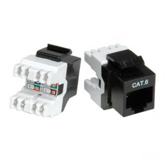 Keystone, RJ-45, Kat. 6/Class E, ungeschirmt 