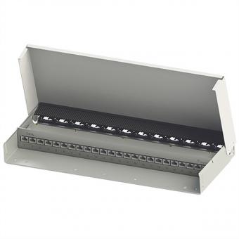 Patchpanel für Wandmontage Kat. 6A, 24 Ports 