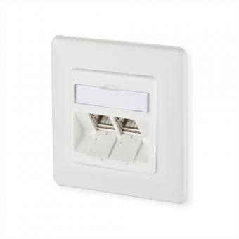 C6Amodul 2 Port 270°M UP reinweiß 