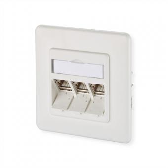 C6Amodul 3 Port 270°M UP reinweiß 