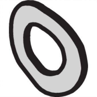 Federscheibe, A4 DIN137 100ST 