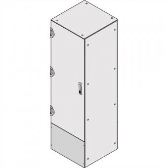 Anschlussplatte für Front- und Rückseite, EMC 400H800, FLACH 