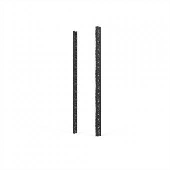 Varistar 19-pouces montage panneau/coulissant, RAL 7021, 1800H 