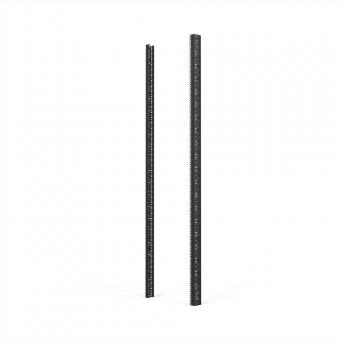 Varistar 19-pouces montage panneau/coulissant, RAL 7021, 2200H 