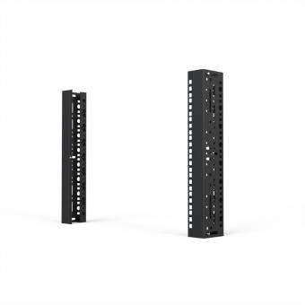 Varistar 19-pouces montage panneau/coulissant, RAL 7021, 400H 