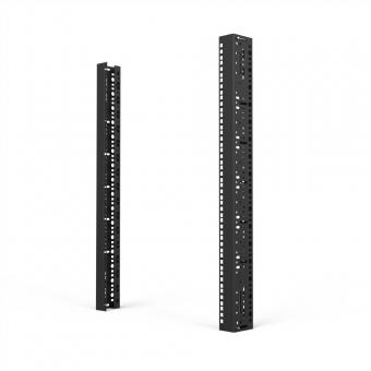 Varistar 19-pouces montage panneau/coulissant, RAL 7021, 750H 