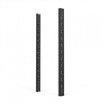 Varistar 19-pouces montage panneau/coulissant, RAL 7035, 1400H 