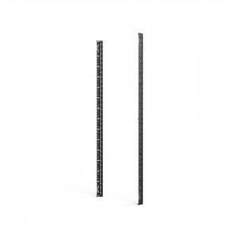 Adaptionswinkel, 33HE, RAL 7021 2ST 